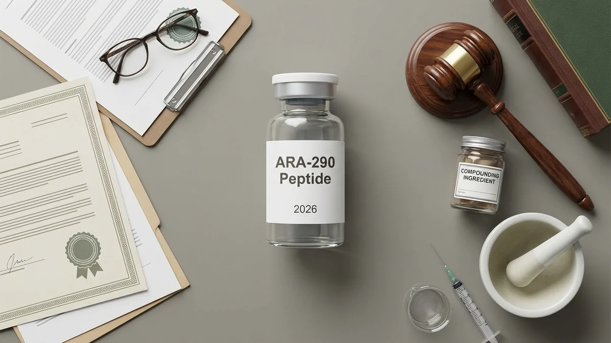 Is ARA-290 Legal? FDA Status and Regulations Explained (2026)