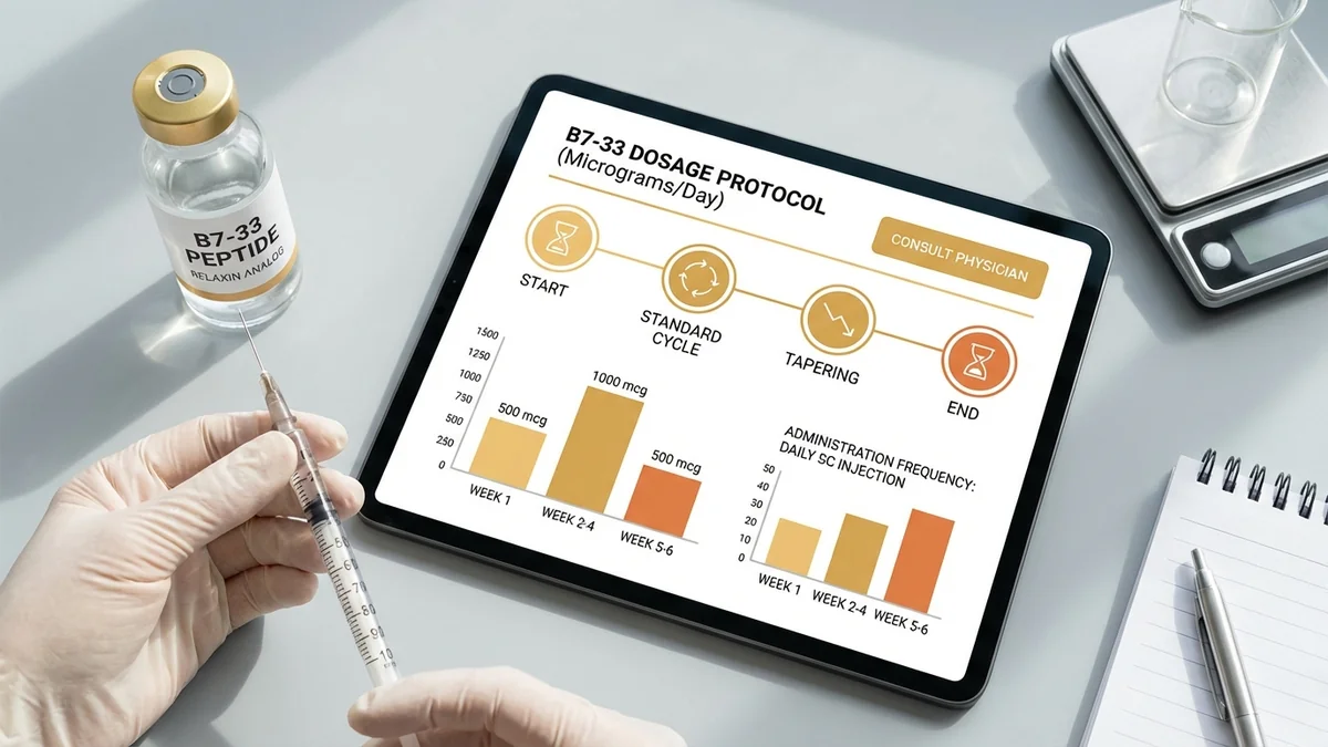 B7-33 Dosage Guide: How Much Should You Take? (2026)
