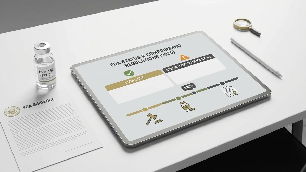 Is BPC-157 Legal? FDA Status and Regulations Explained (2026)