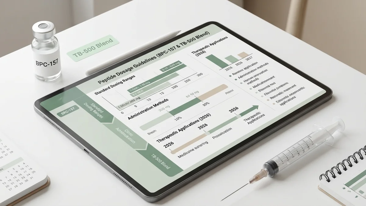BPC-157, TB-500 (Blend) Dosage Guide: How Much Should You Take? (2026)