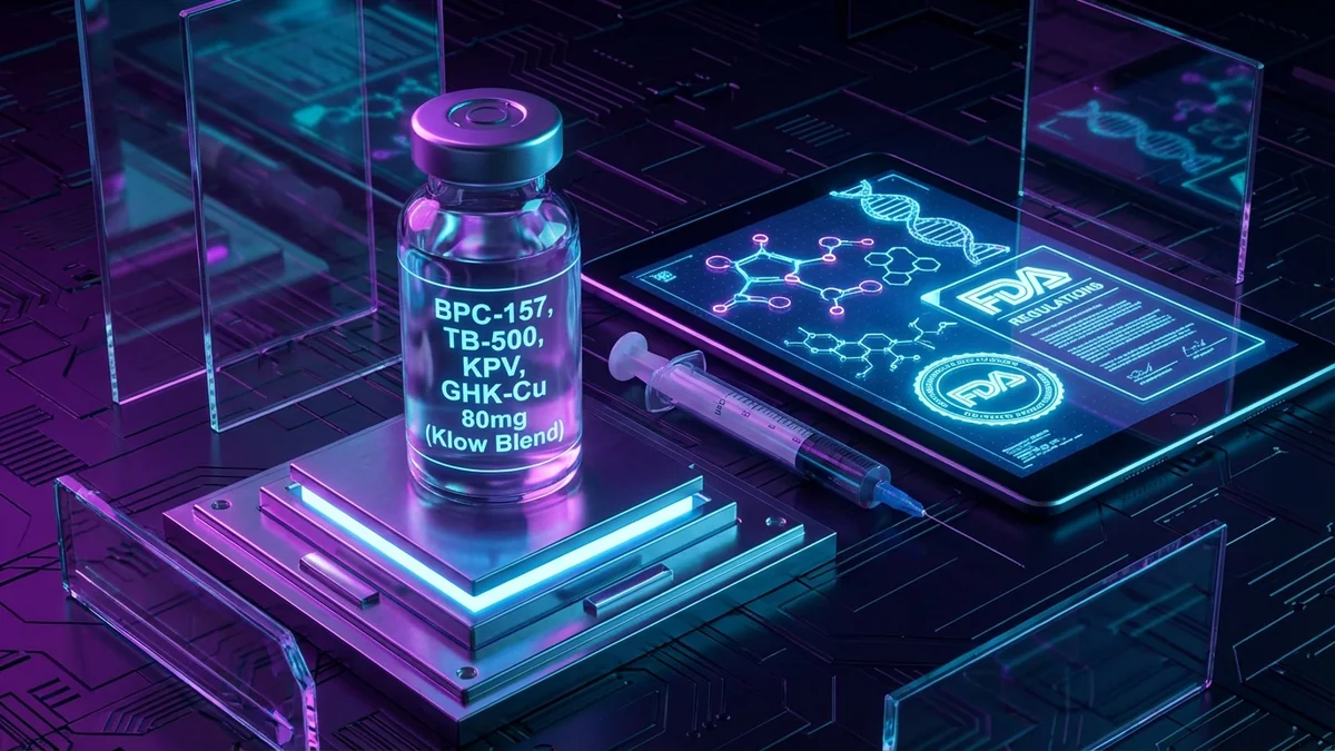 Is BPC-157, TB-500, KPV, GHK-Cu 80mg (Klow Blend) Legal? FDA Status and Regulations Explained (2026)