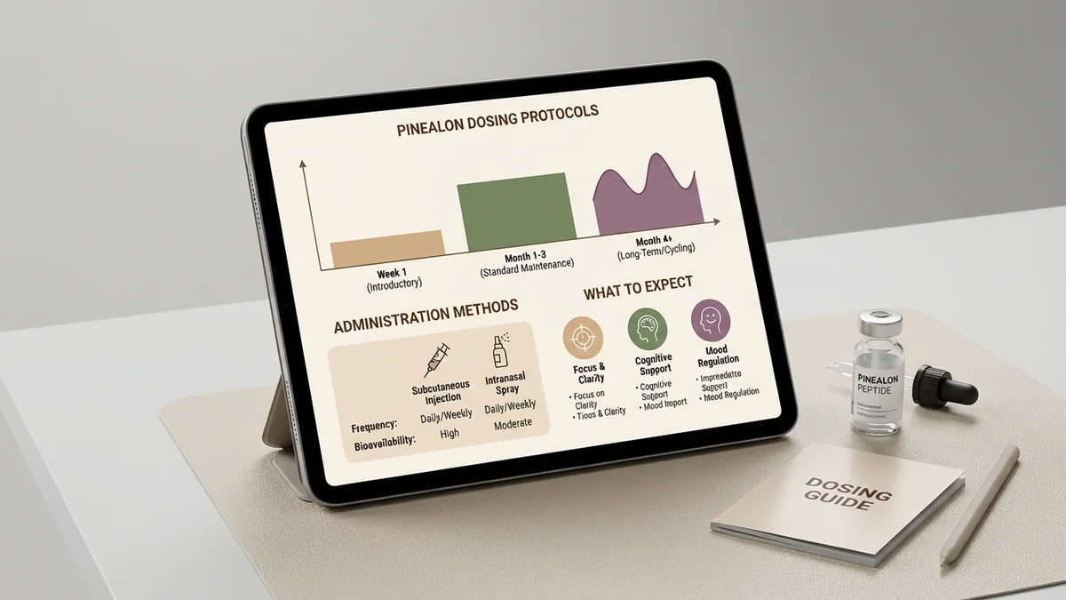 Pinealon Dosing: What Clinics Prescribe and What to Expect