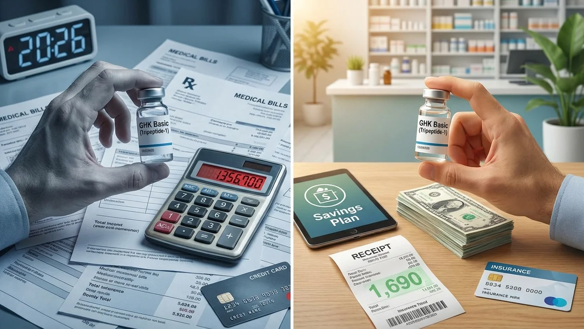 How Much Does GHK Basic (Tripeptide-1) Cost in 2026? Pricing Breakdown