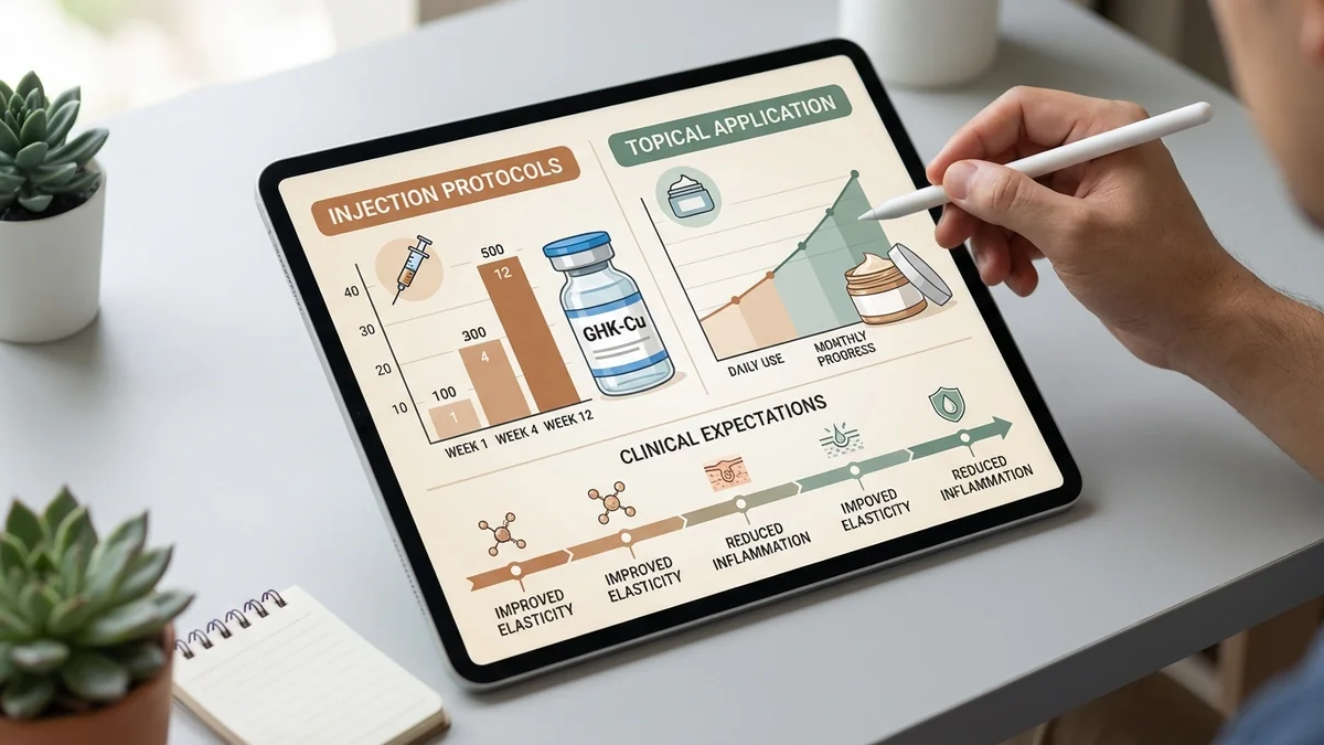 GHK-Cu Dosing: What Clinics Prescribe and What to Expect