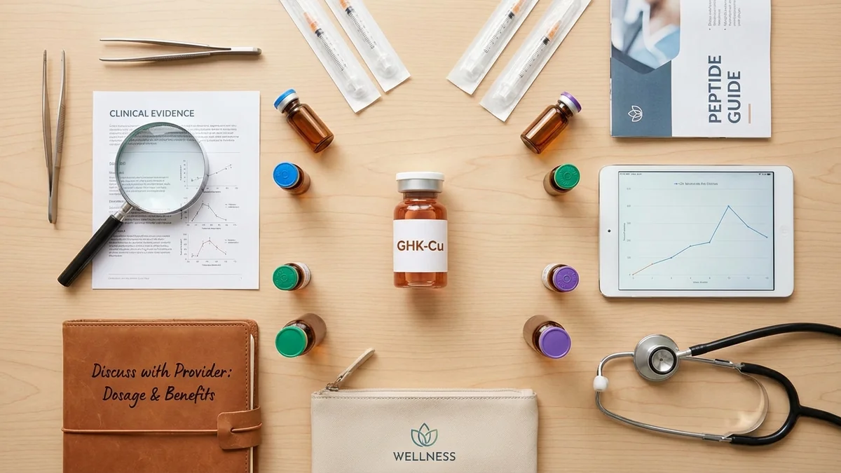 Peptide Therapy for GHK-Cu: What Works and What the Evidence Shows