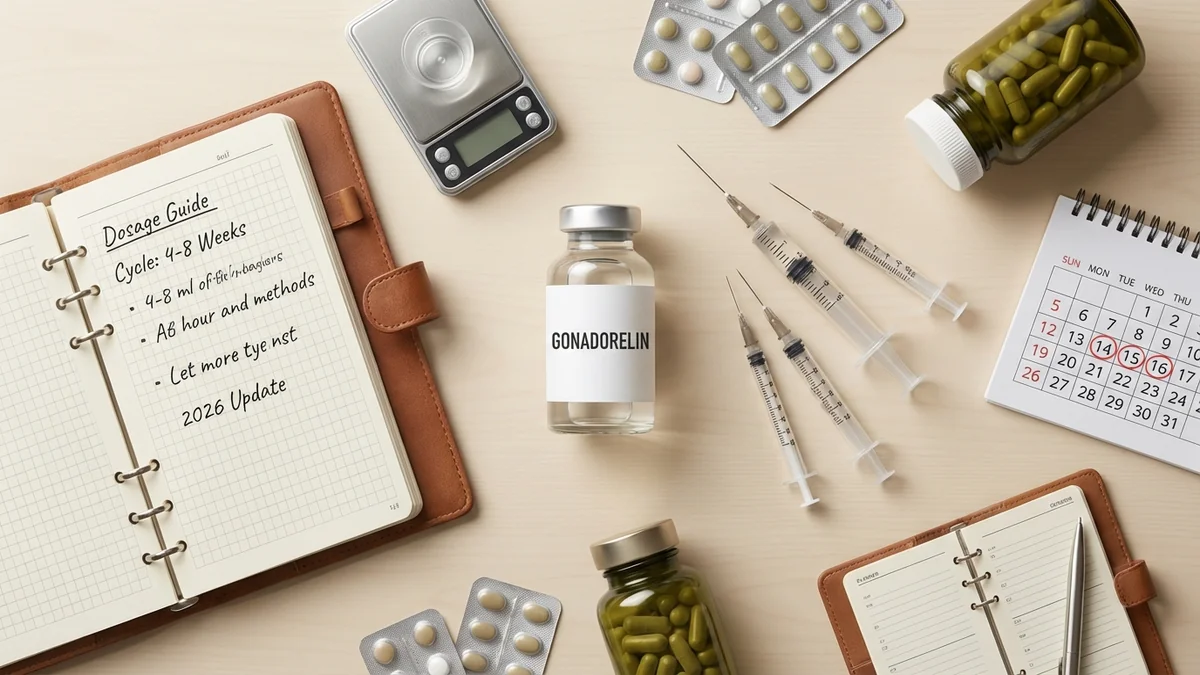 Gonadorelin Dosage Guide: How Much Should You Take? (2026)
