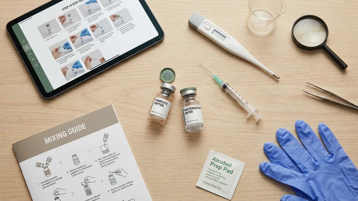 How to Reconstitute Complete Peptide Reconstitution Guide: Step-by-Step Mixing Guide (2026)