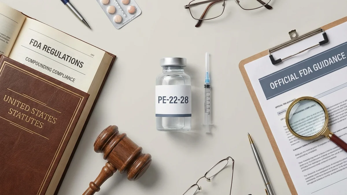 Is PE-22-28 Legal? FDA Status and Regulations Explained (2026)