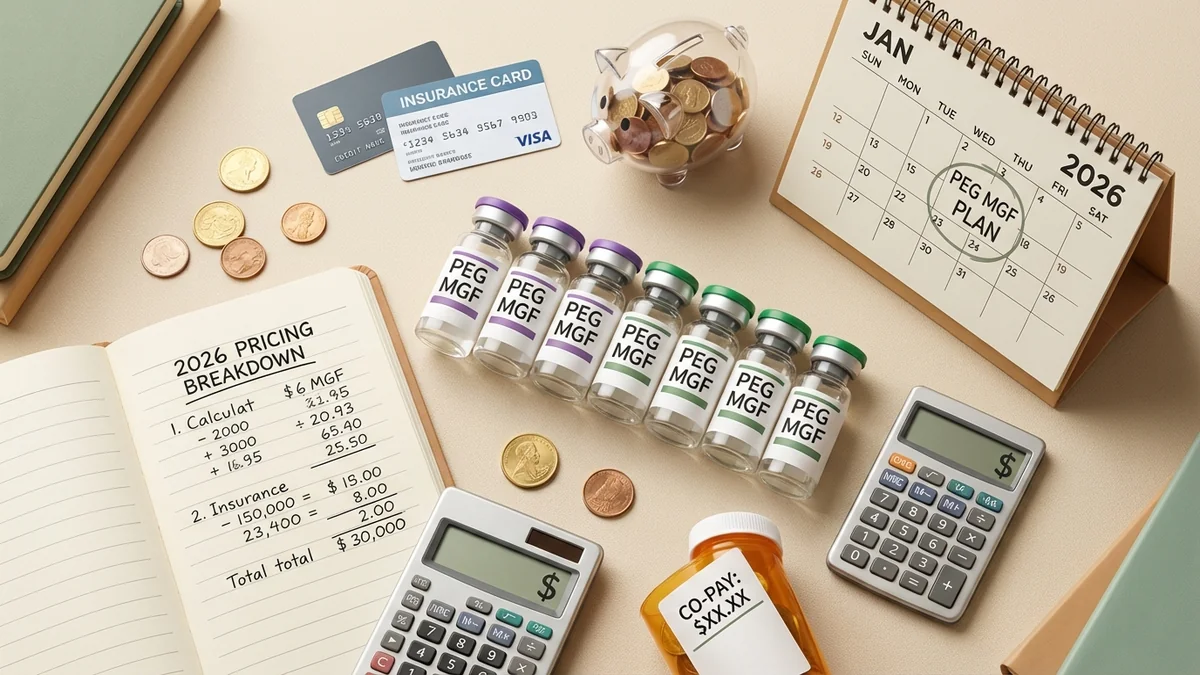 How Much Does PEG MGF Cost in 2026? Pricing Breakdown