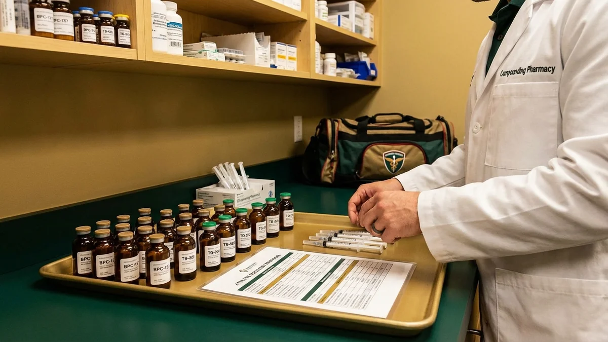 Peptide Recovery Protocol for Athletes: What the Evidence Says (2026)