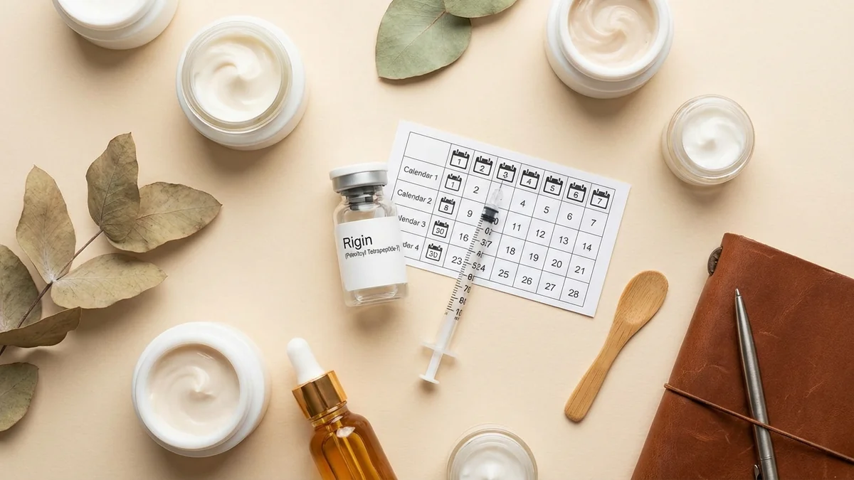 Rigin (Palmitoyl Tetrapeptide-7) Dosing: What Clinics Prescribe and What to Expect