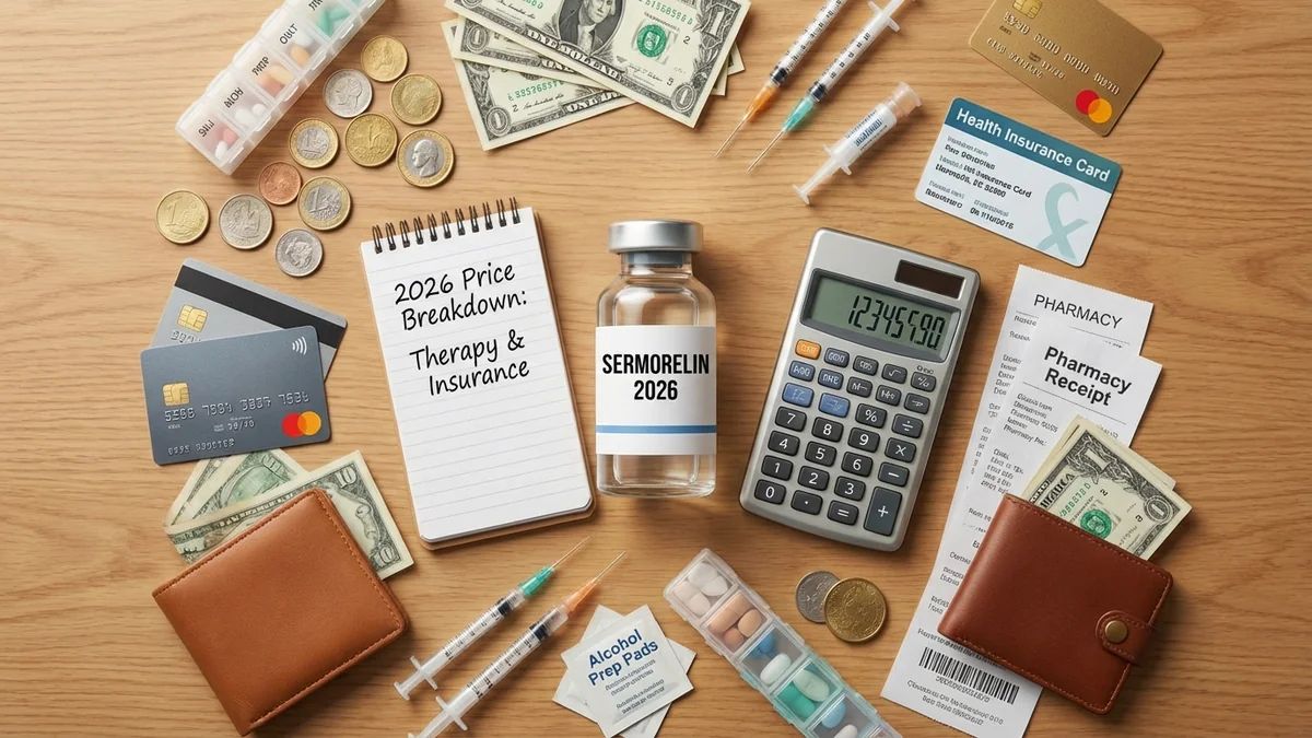 How Much Does Sermorelin Cost in 2026? Pricing Breakdown