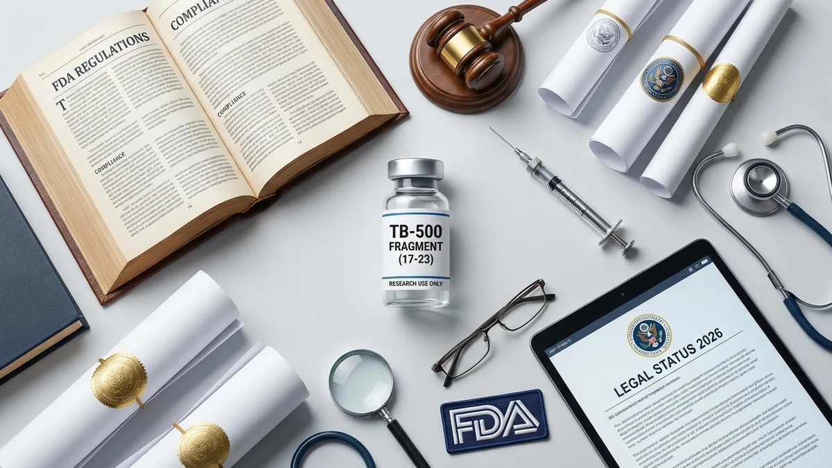 Is TB-500 Fragment (17-23) Legal? FDA Status and Regulations Explained (2026)
