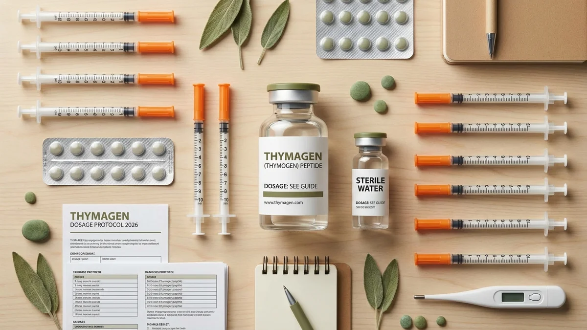 Thymagen (Thymogen) Dosage Guide: How Much Should You Take? (2026)