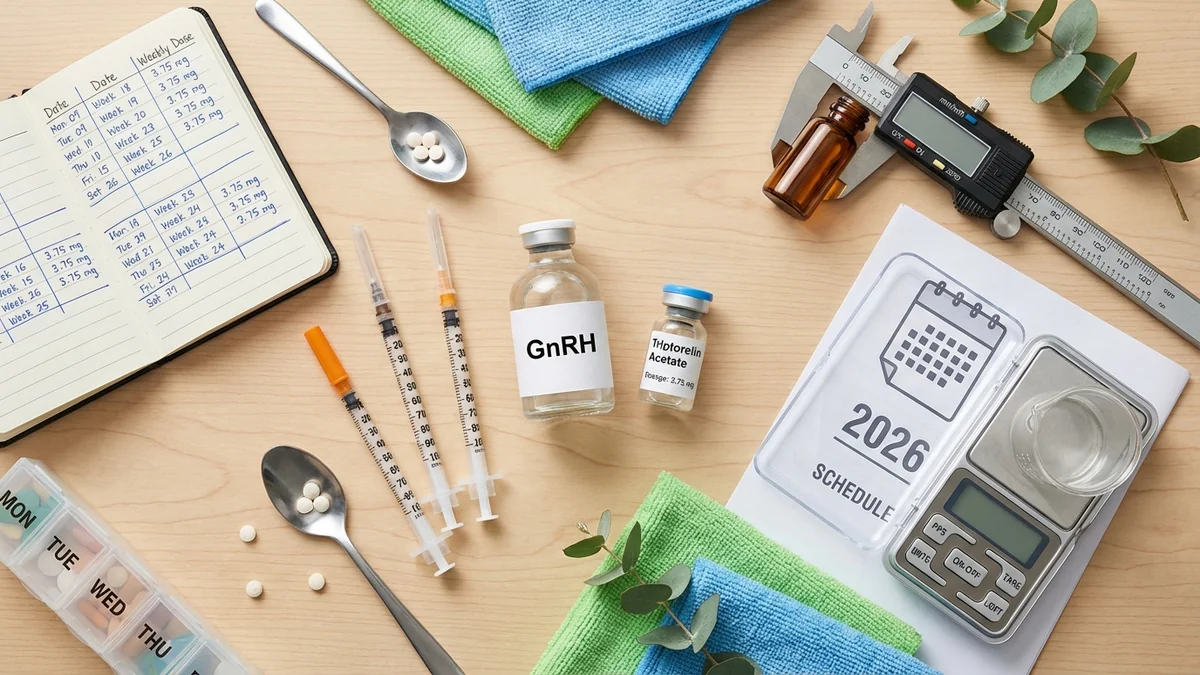 Triptorelin (GnRH) Dosage Guide: How Much Should You Take? (2026)