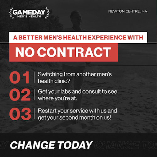Gameday Men's Health Newton Centre TRT Clinic clinic